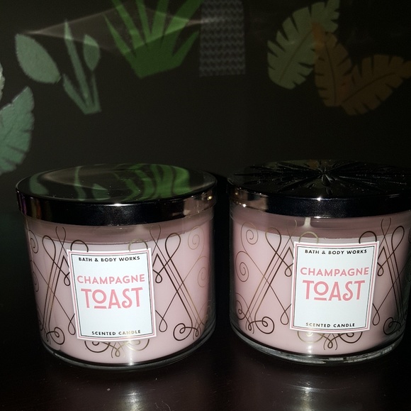 Bath & Body Works Other - Champagne toast candles sold